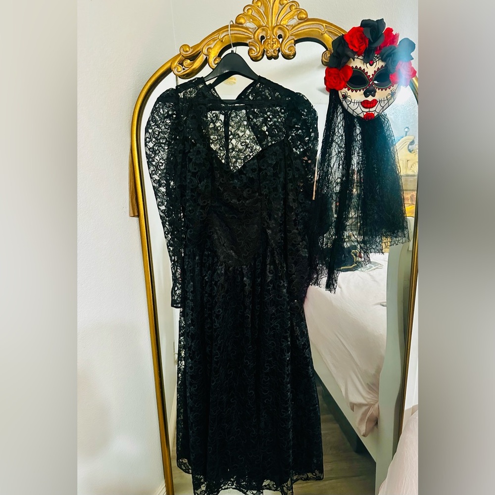 Catrina Costume-Mask & Dress🌹